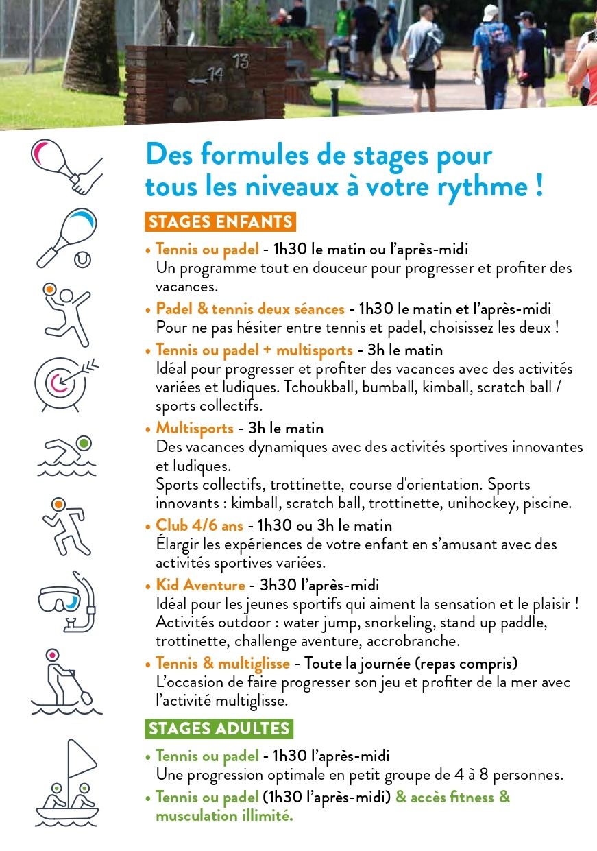 FORMULES STAGES GRAND STADE