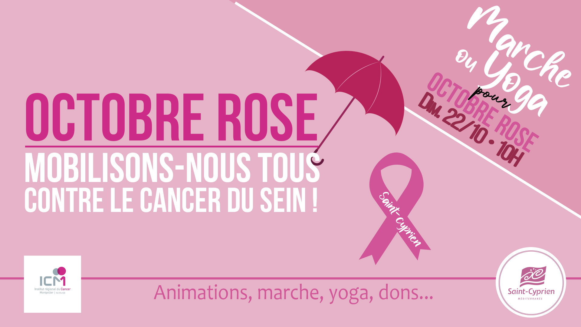 “Octobre rose” monte en puissance à Saint-Cyprien