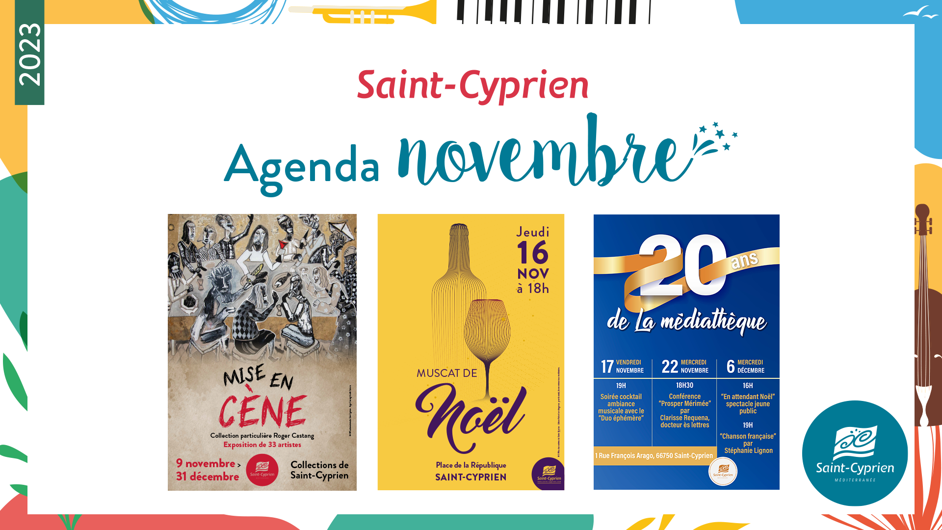 Les animations de novembre