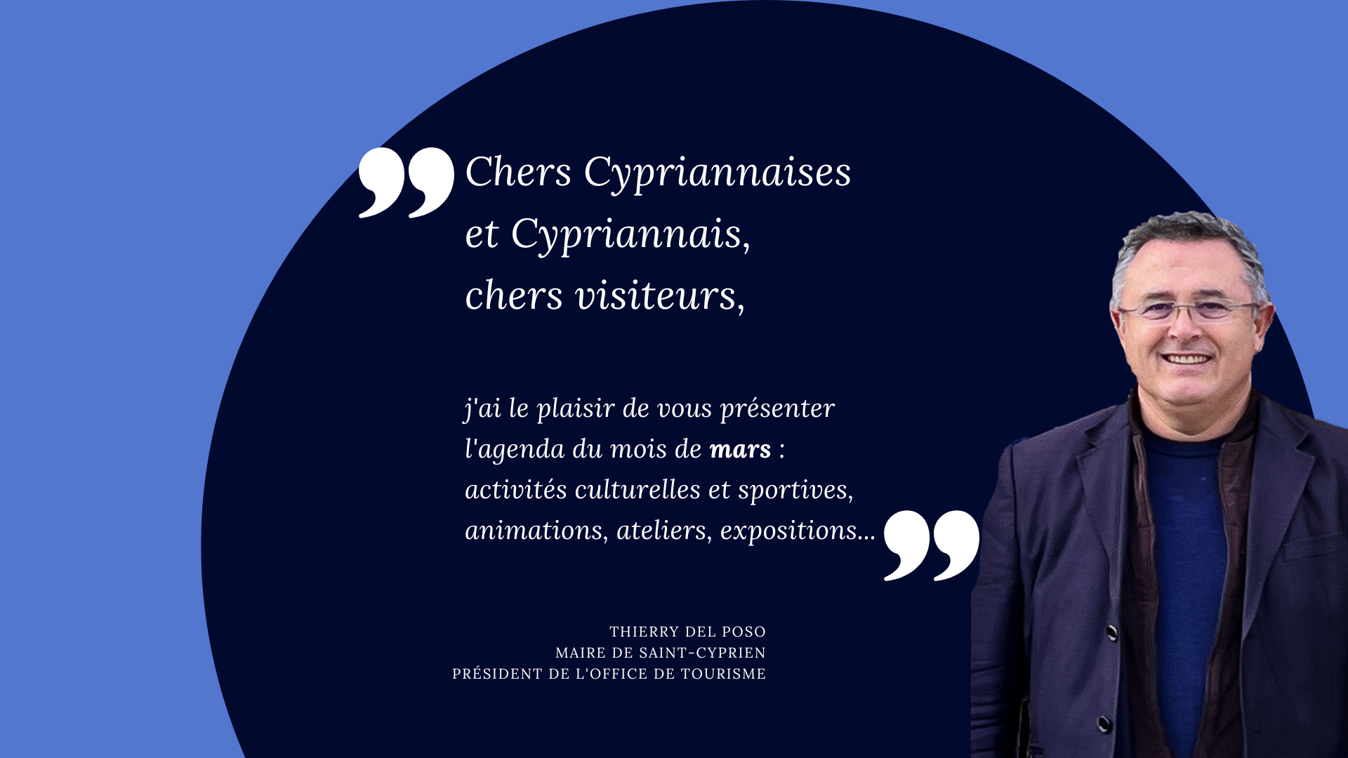 L'agenda des animations du mois de mars